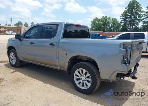 2025 Chevrolet Silverado 1500 2Wd Short Bed Custom из США, поврежденный, VIN 1GCPABEK7SZ178715